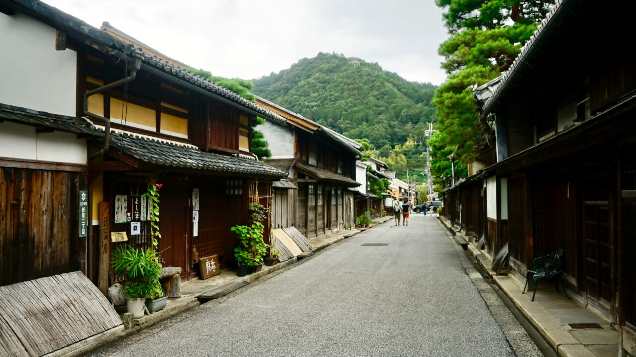 近江八幡の街並み